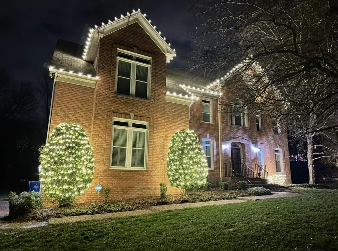 Be the envy of the whole neighborhood what a set of beautiful lights installed by AG Holiday Lighting