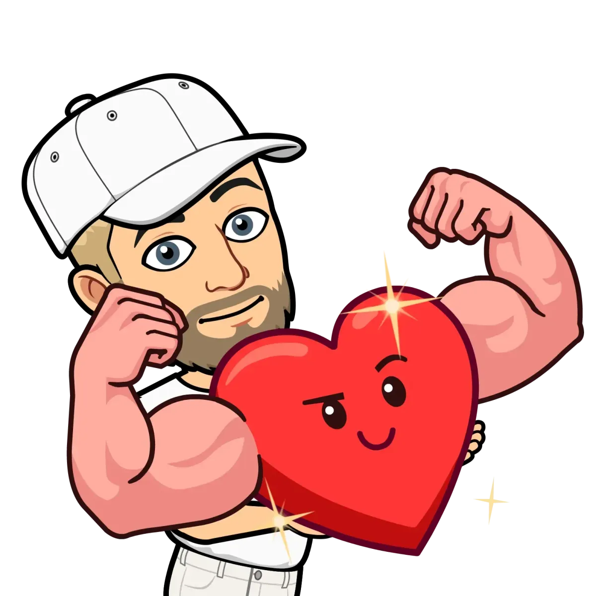 Bitmoji - Muscle Heart