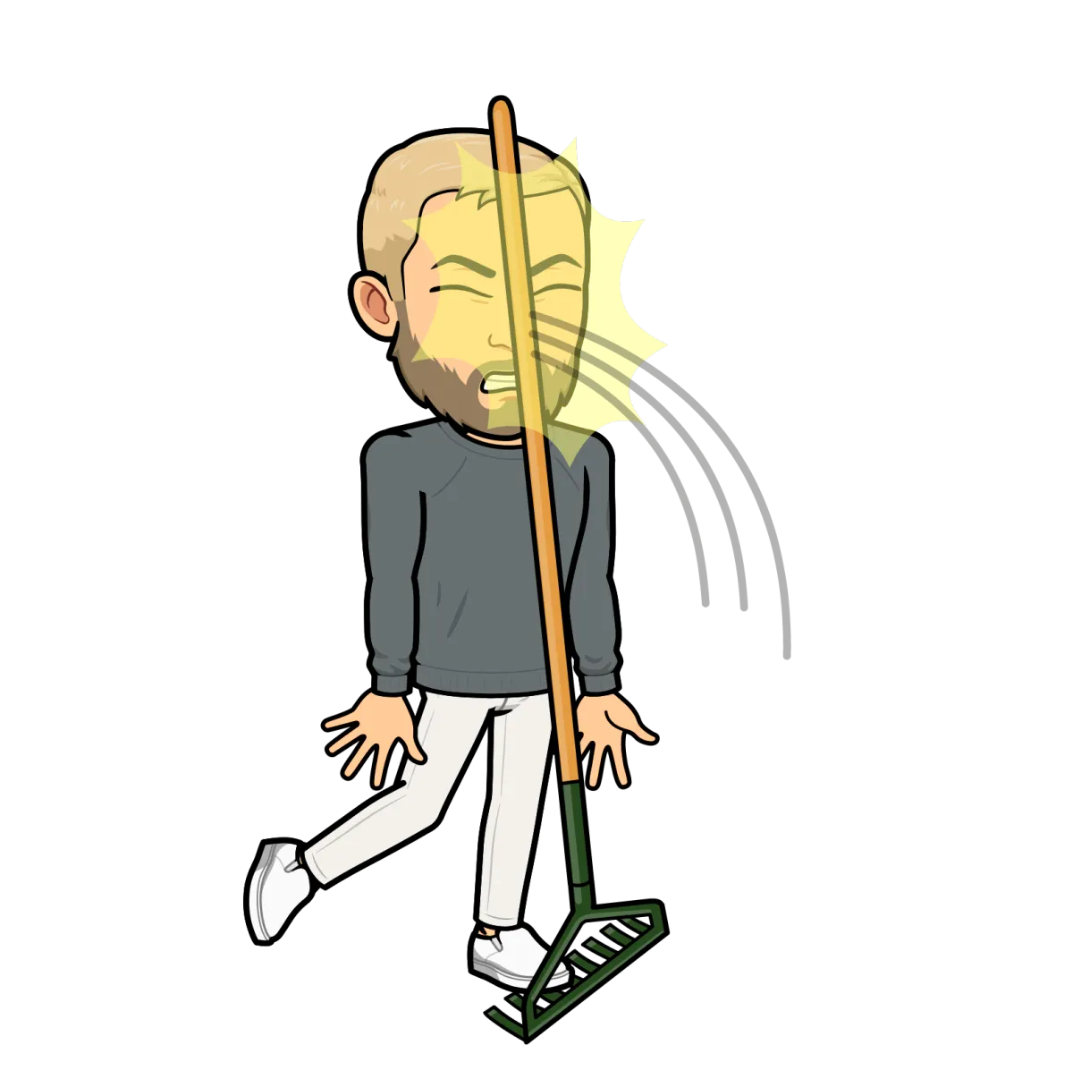 Bitmoji - Rake Hit
