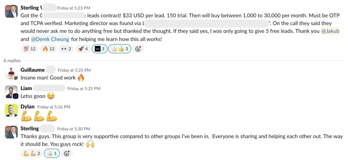 Sterling Wong Slack thread