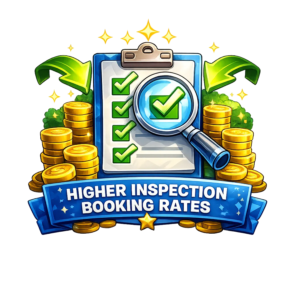 higher inspection booking rates