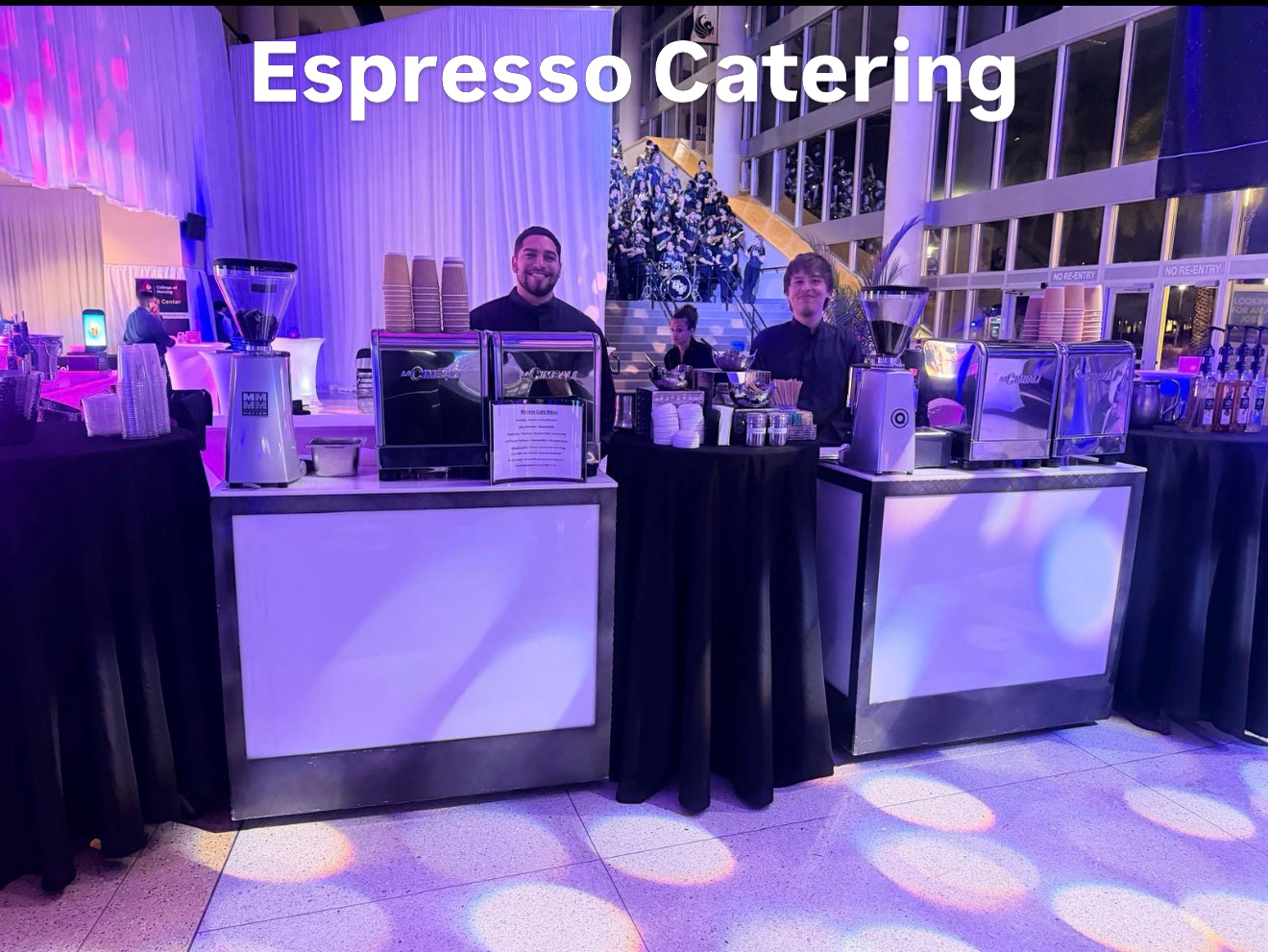 mobile espresso catering Orland, Florida
