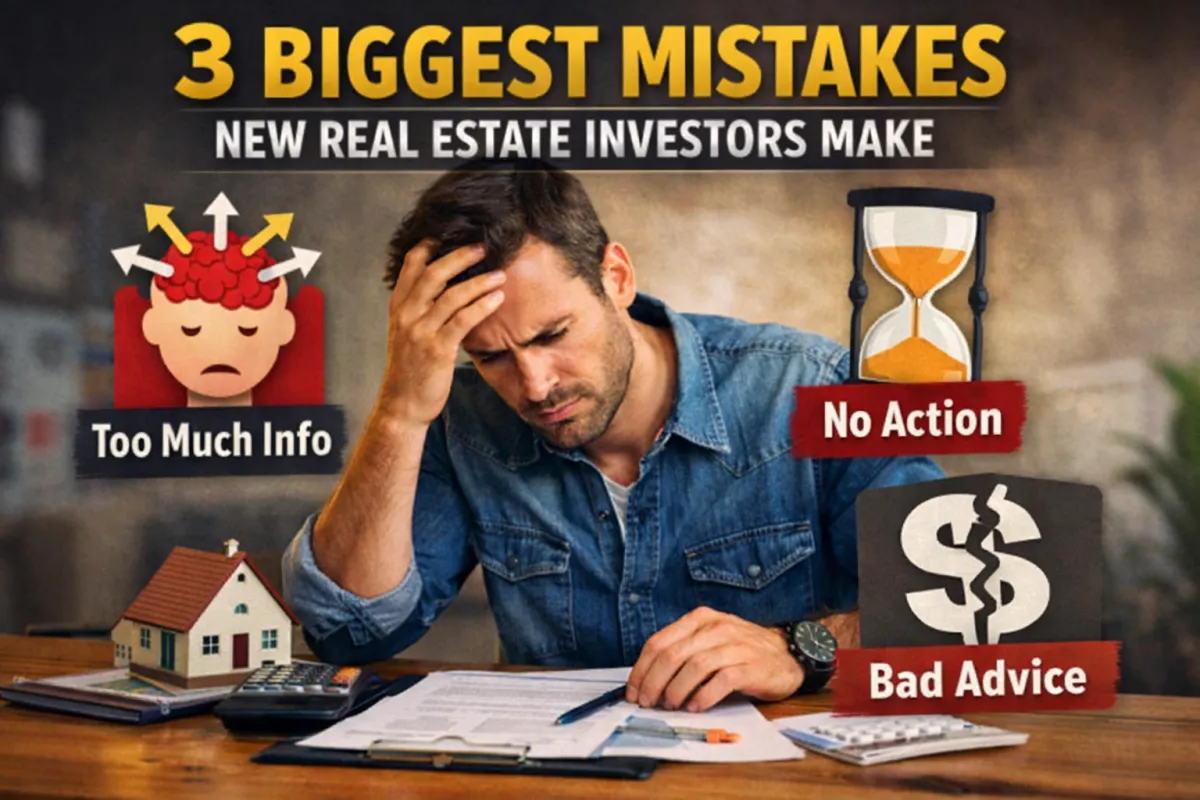 The 3 Biggest Mistakes New Real Estate Investors Make Early On