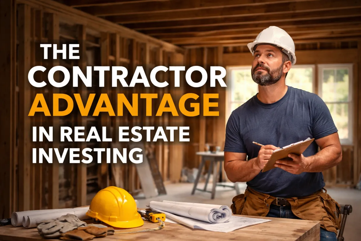 Why Being a Contractor Is a Big Advantage in Real Estate Investing