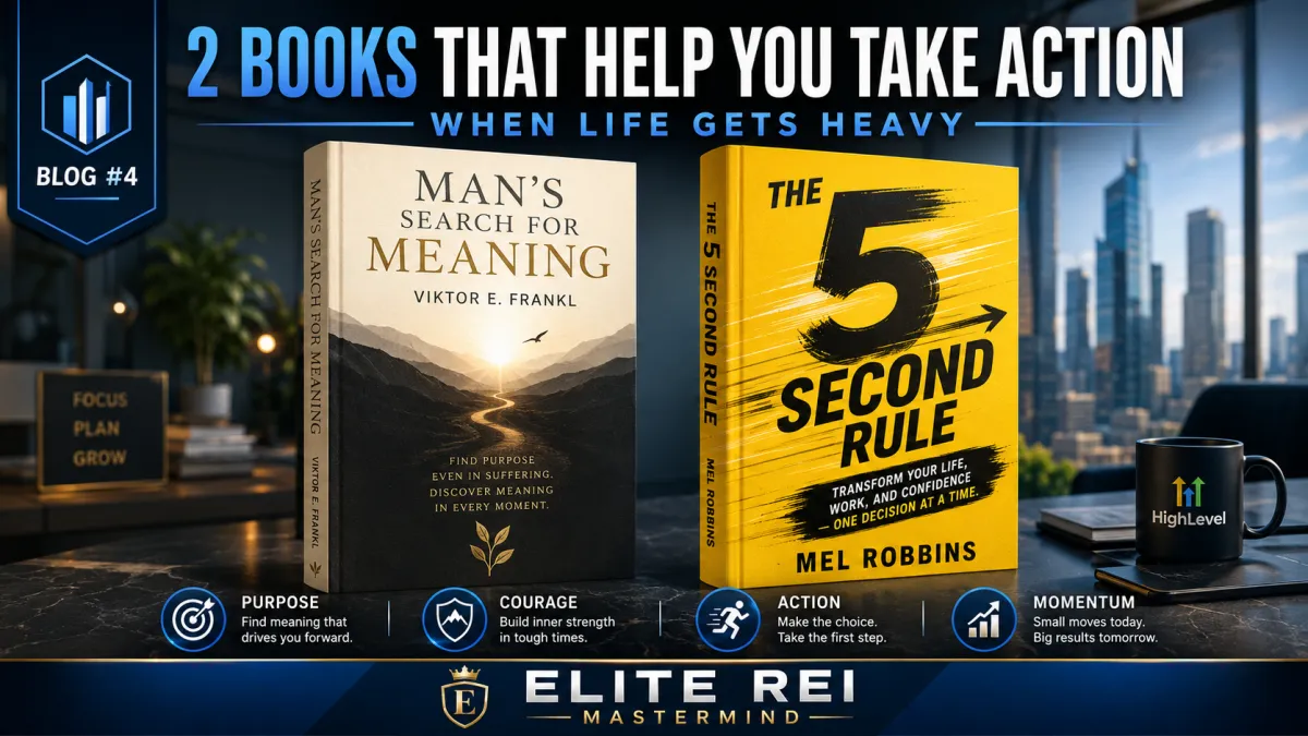 Two Books That Help You Take Action When Life Gets Heavy