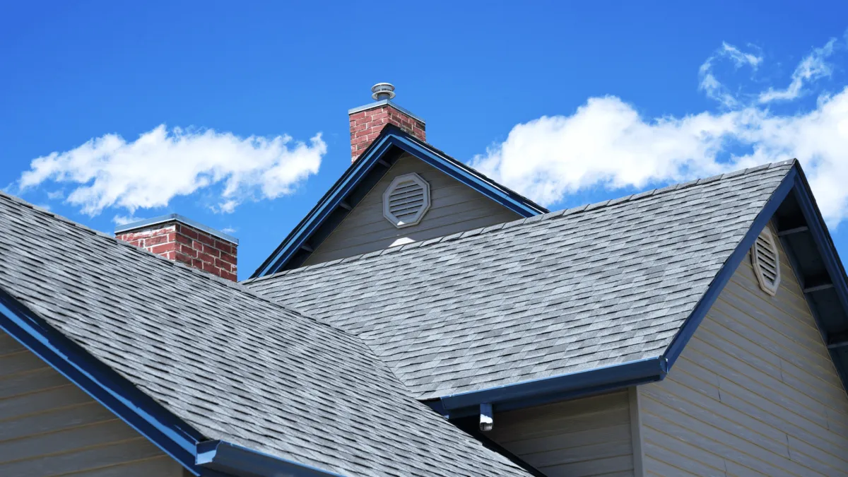 Residential roof replacement in Indian Springs Village Alabama with asphalt shingles after storm damage by Blackline Roofing