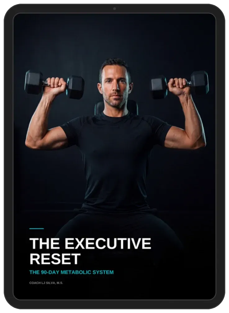 The Executive Reset — tablet mockup