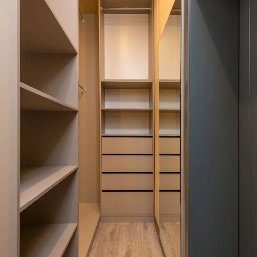 Practical carpentry and finishing work including door hanging, skirting, shelving and storage improvements with CDI Contractors.