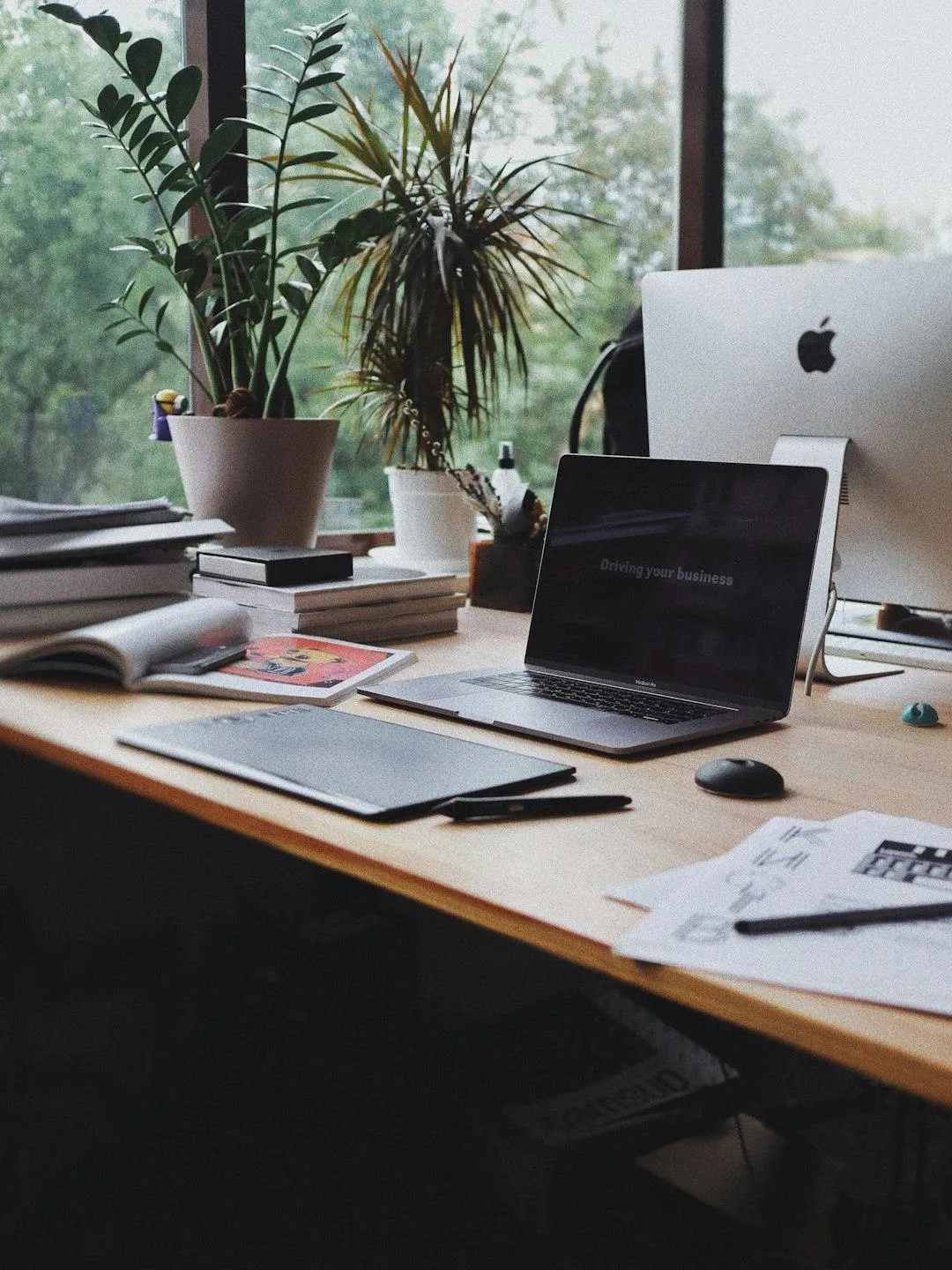 entrepreneur growth and scaling strategy workspace