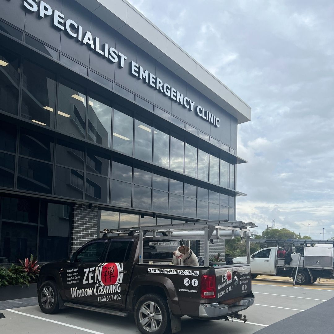 Medical centre childcare facility exterior cleaning Gold Coast