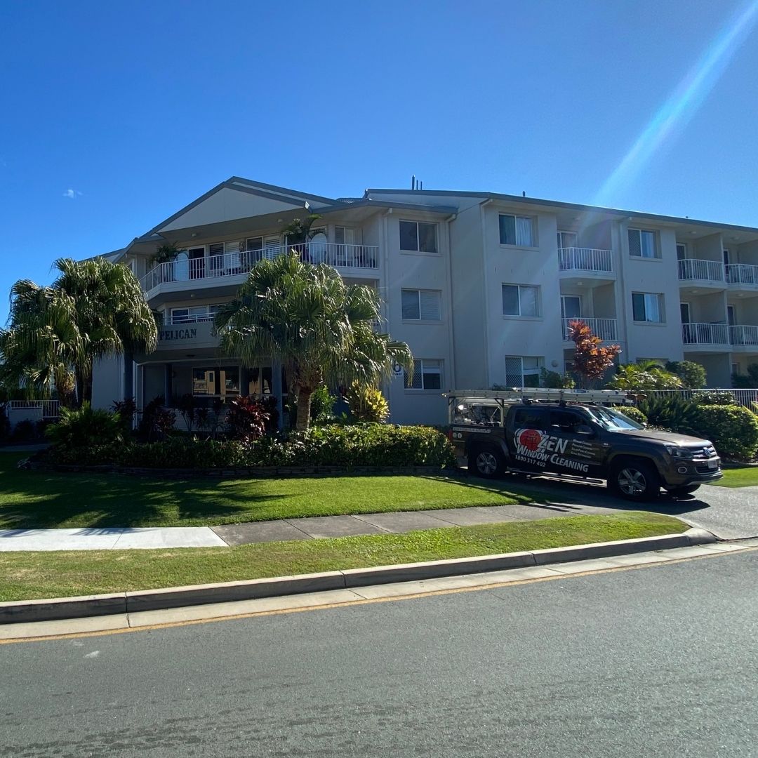 Body corporate strata cleaning Gold Coast apartment complex exterior