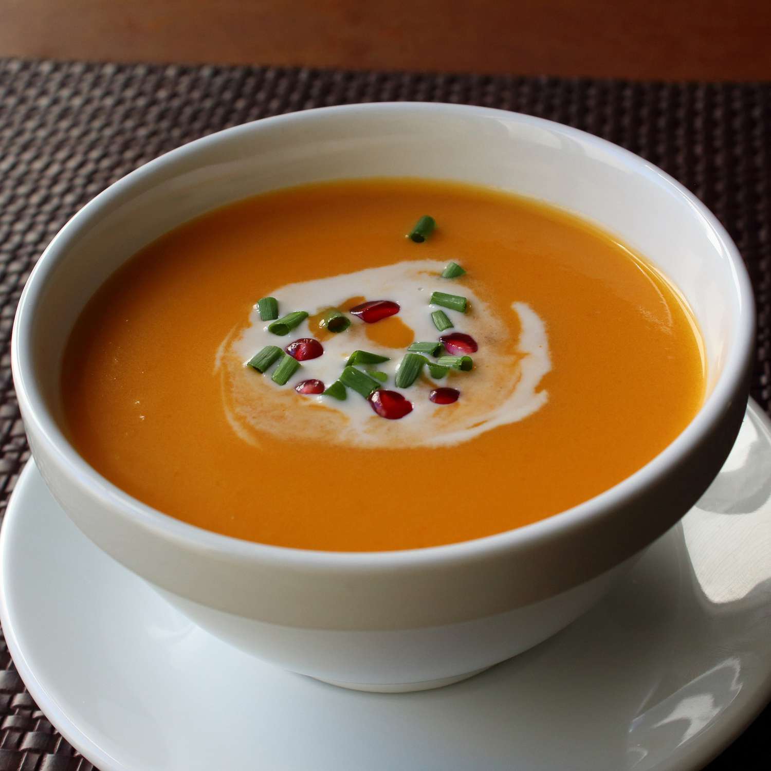 Indian-Inspired Butternut Squash Bisque