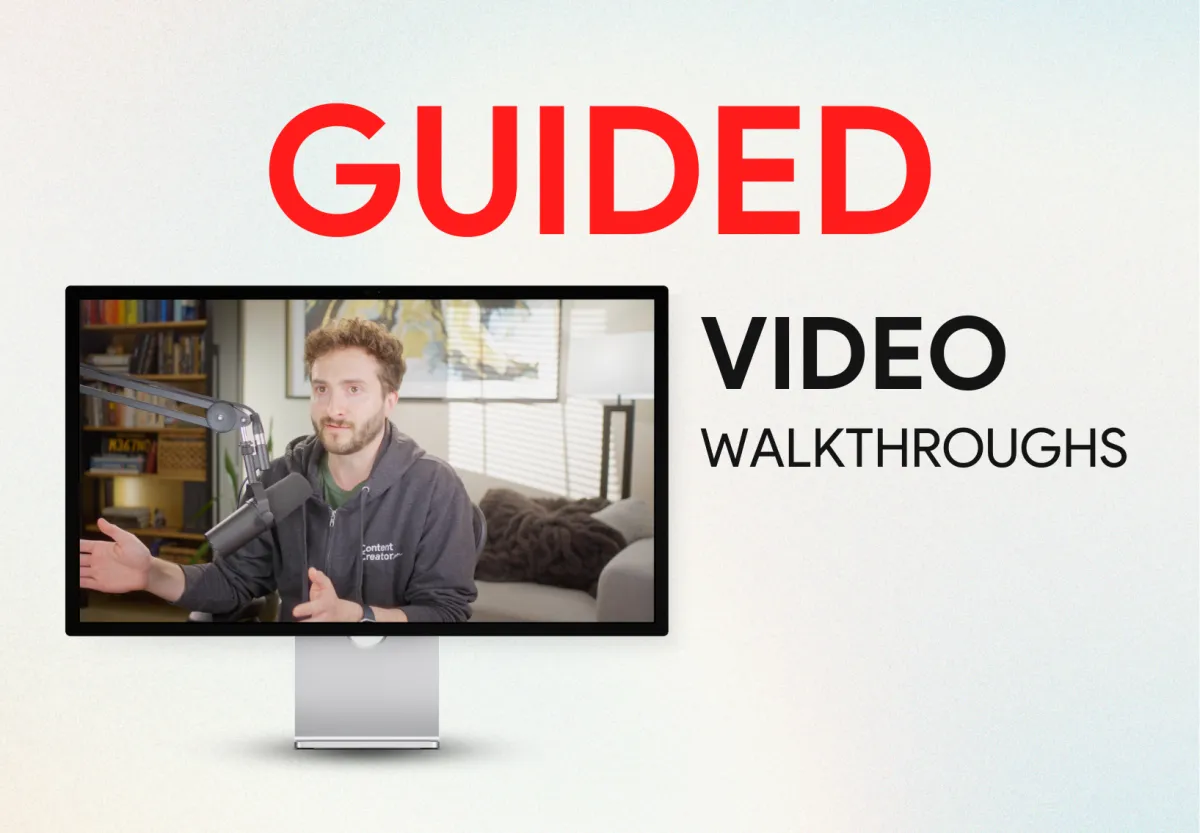 Easy simple easy to follow video tutorials