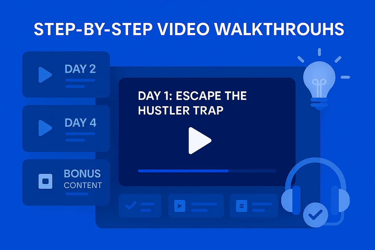 Easy simple easy to follow video tutorials