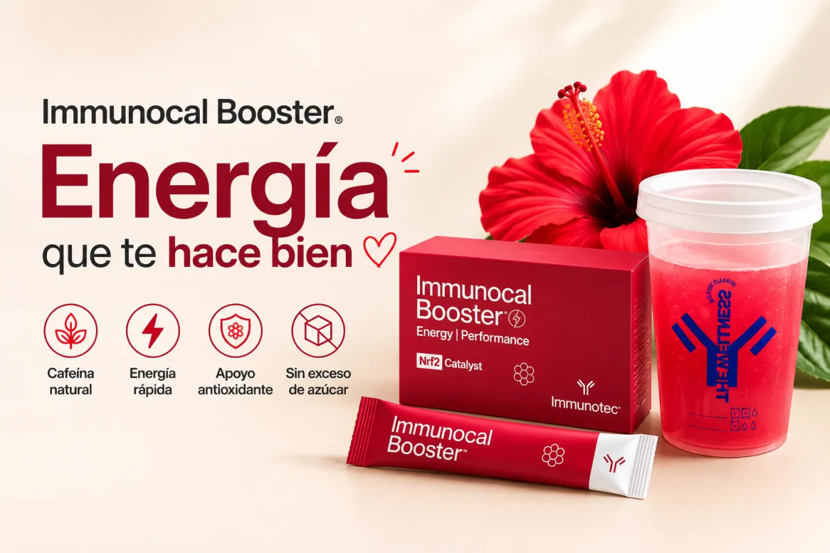 Immunocal Booster Energy Performance®: apoyo para energía y rendimiento diario