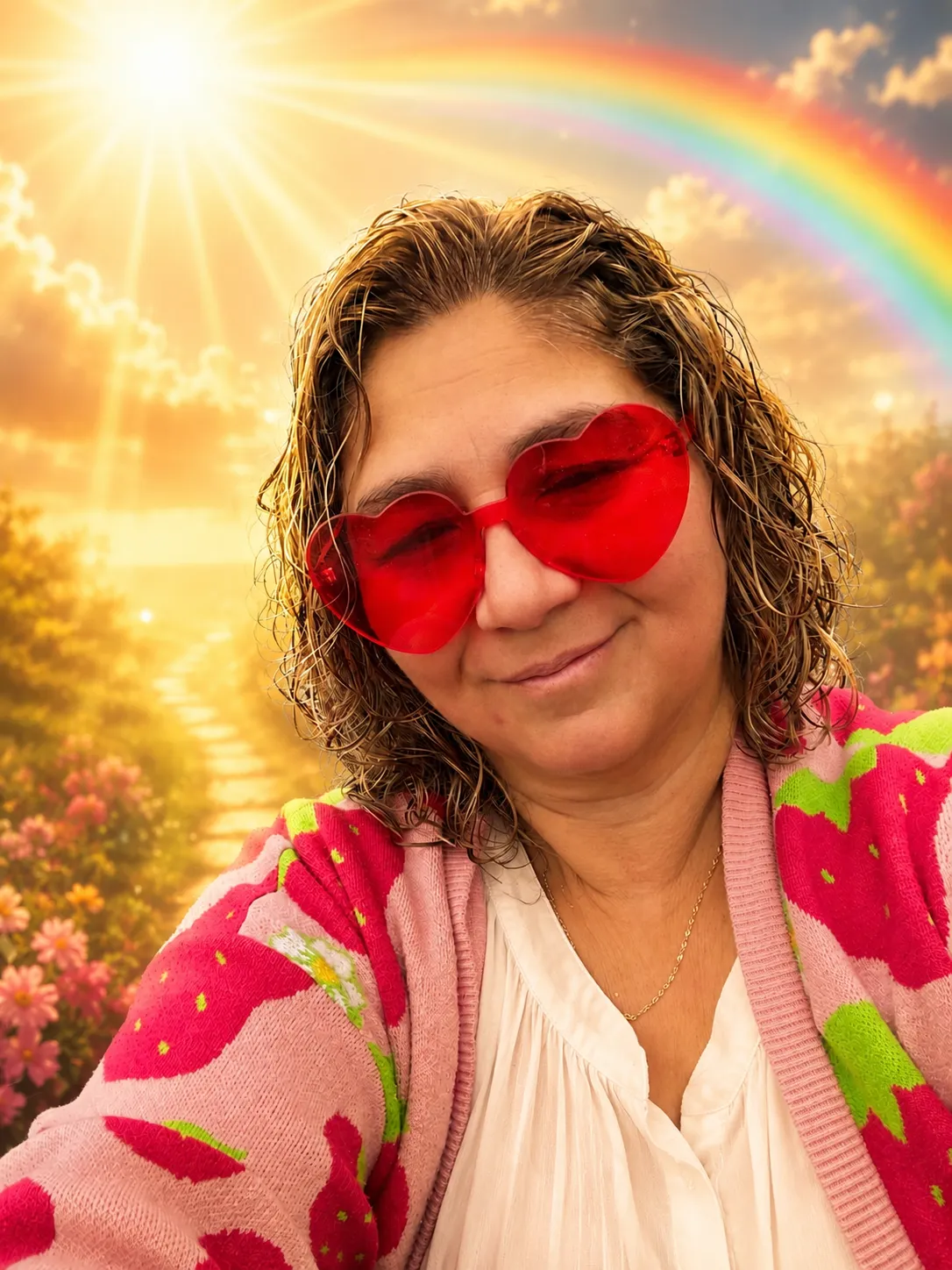 I'm Sunshine Tracy, and I believe healing can feel lighter than we've been taught.