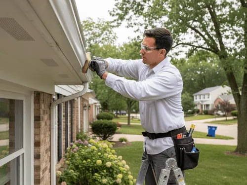 Exterior Gutter Polishing in Hilliard, OH