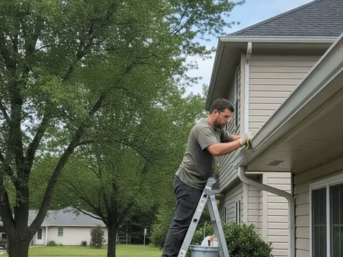 Dublin, OH Exterior Gutter Polishing