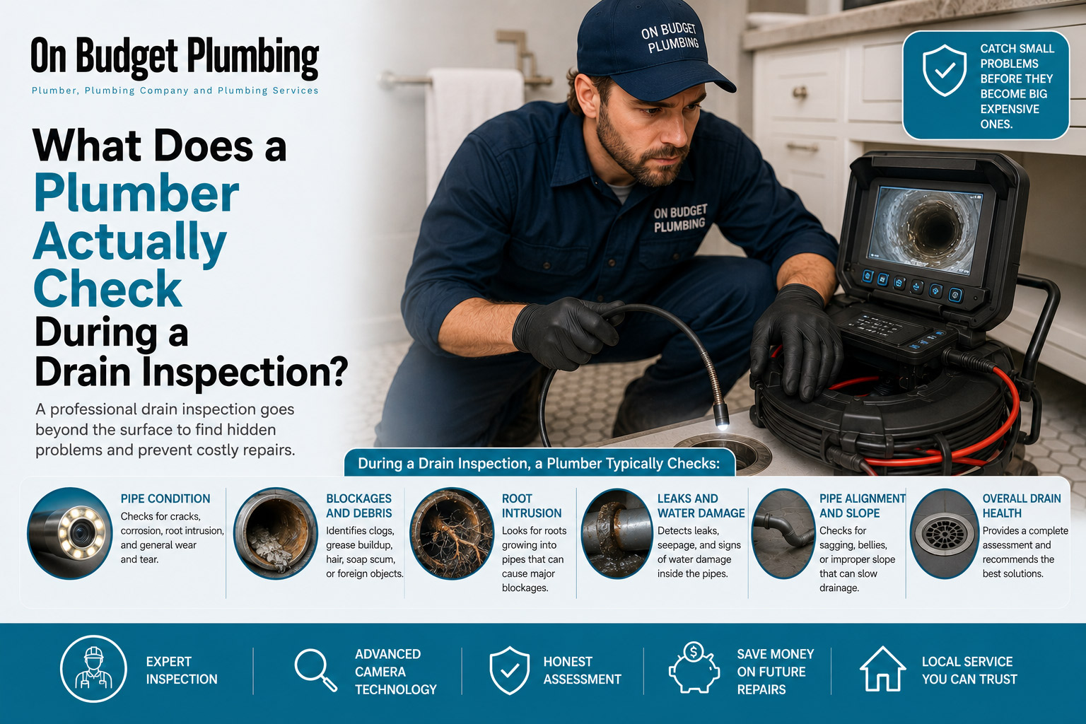 What Does a Plumber Actually Check During a Drain Inspection?