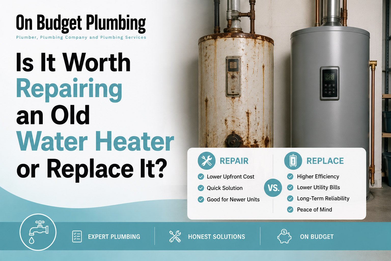 Is It Worth Repairing an Old Water Heater or Replace It?