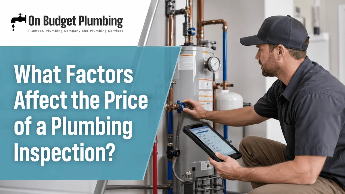 What Factors Affect the Price of a Plumbing Inspection?