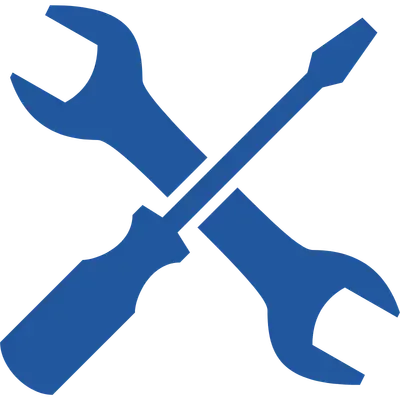 Icon of wrench and screwdriver