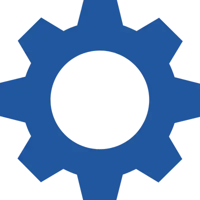 blue gear