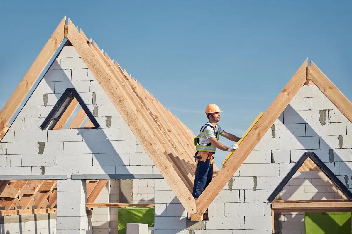 Residential roof installation in austin