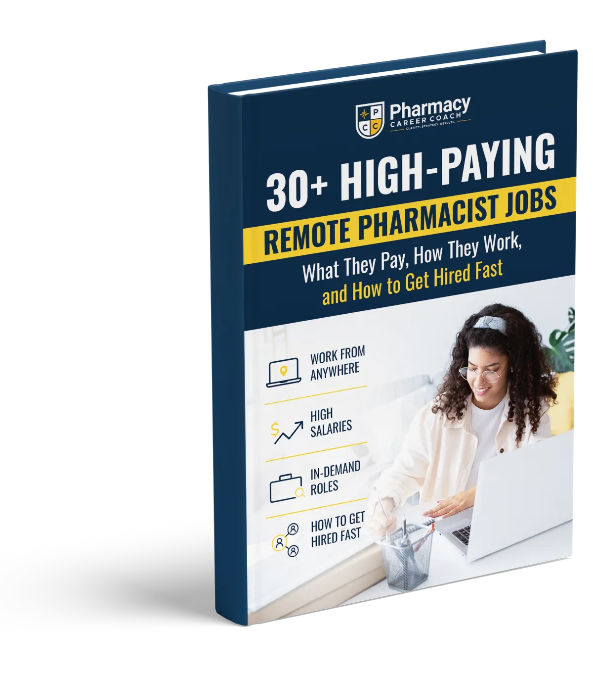 Remote Pharmacist Interest guide mockup