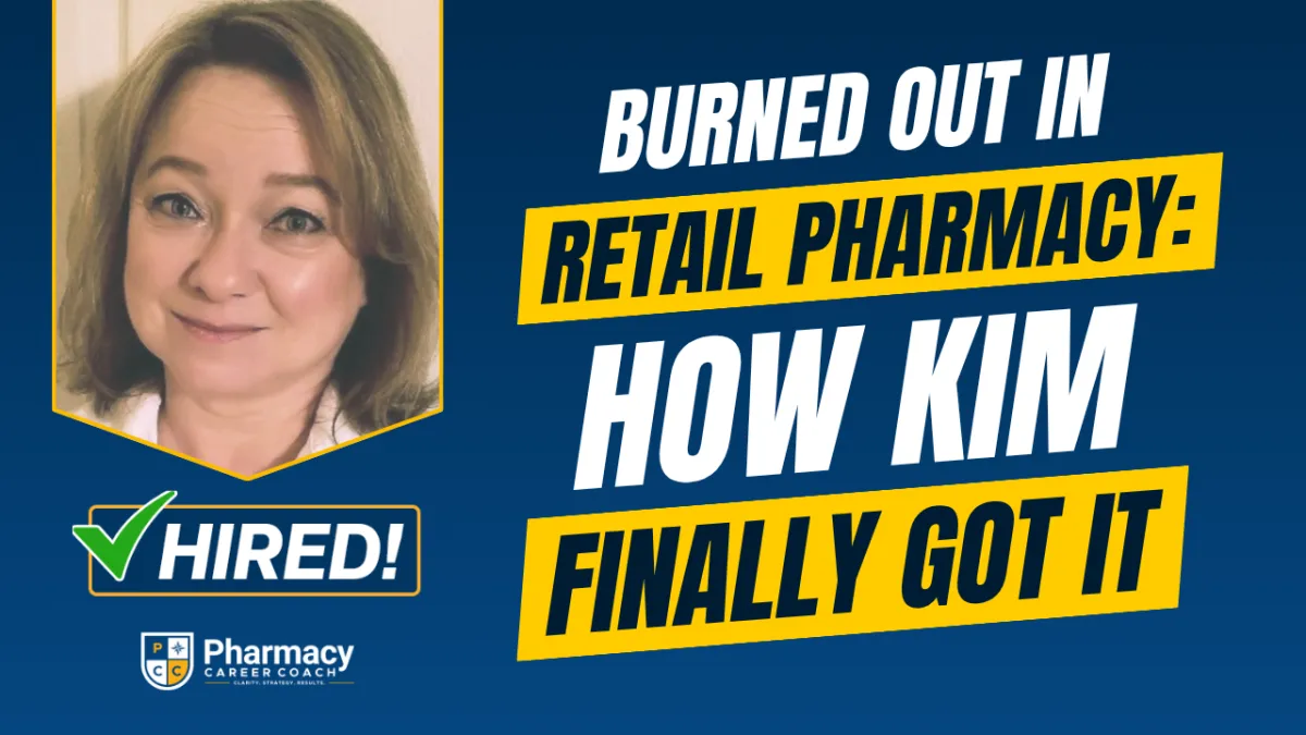 From Retail to Remote: Kim's Pharmacy Career Overhaul