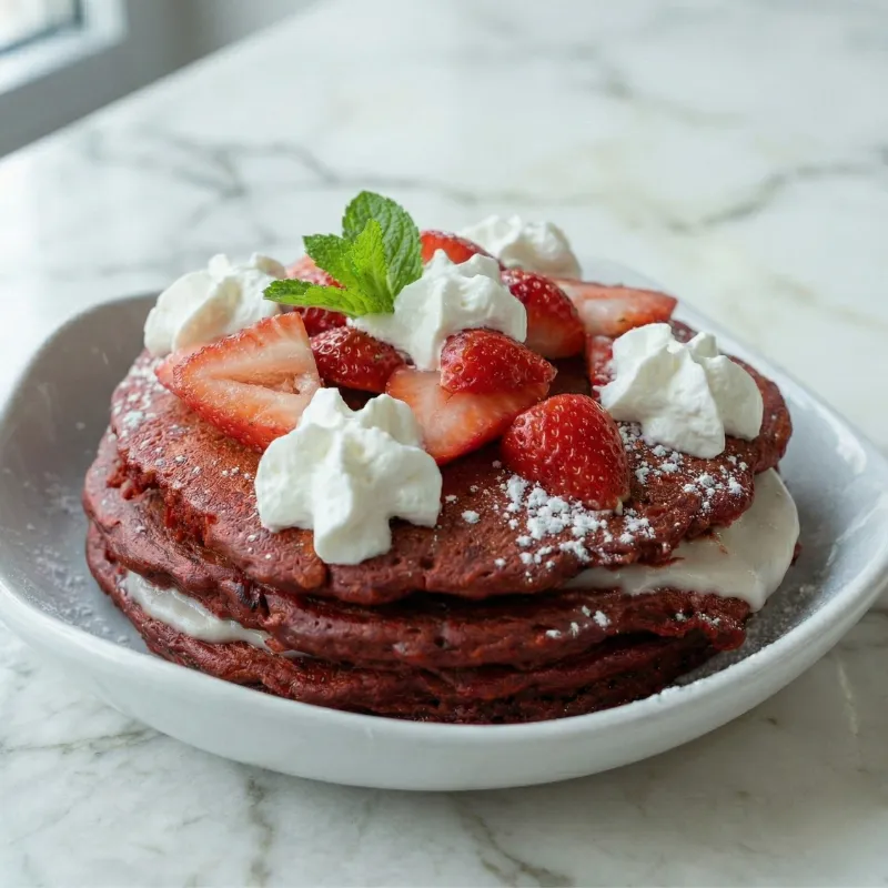 red velvet pancakes brunch Greensboro NC