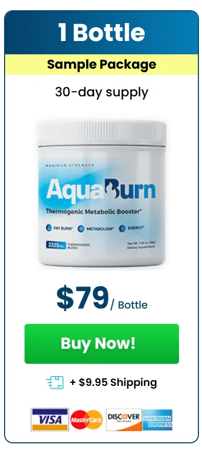 AquaBurn One Bottle