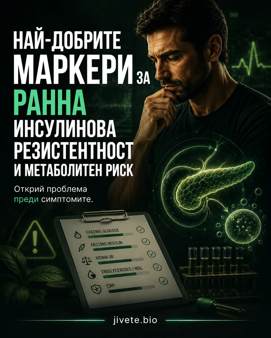 Най-добрите маркери за ранна инсулинова резистентност и метаболитен риск