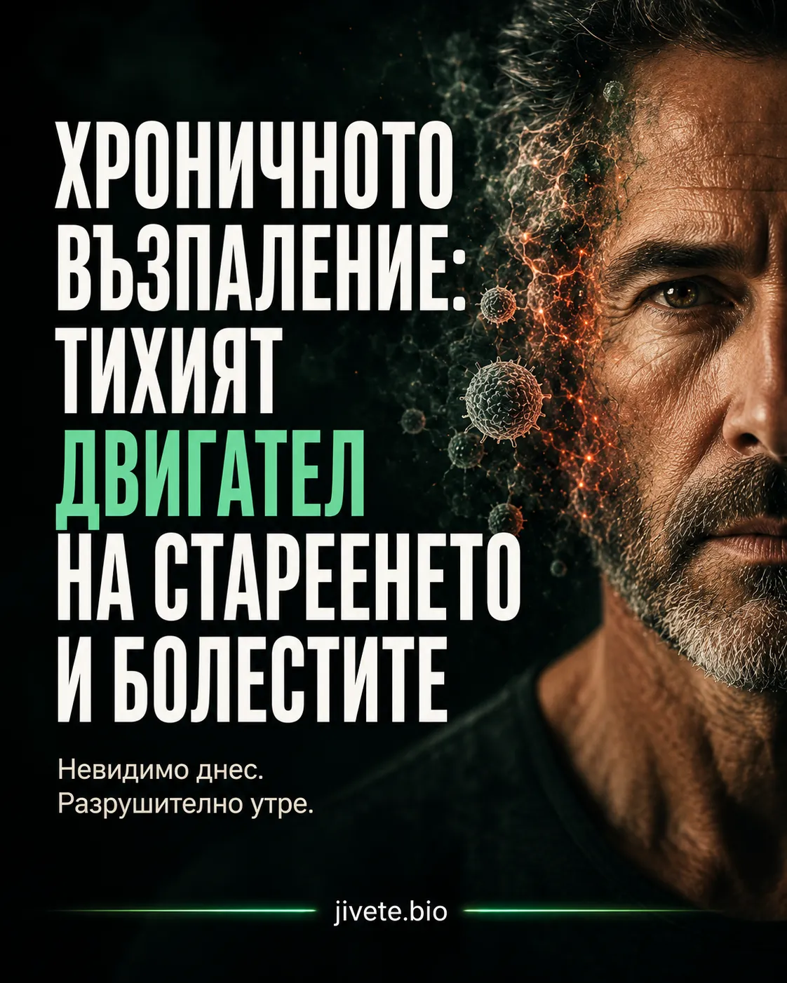 Хроничното възпаление: тихият двигател на стареенето и болестите