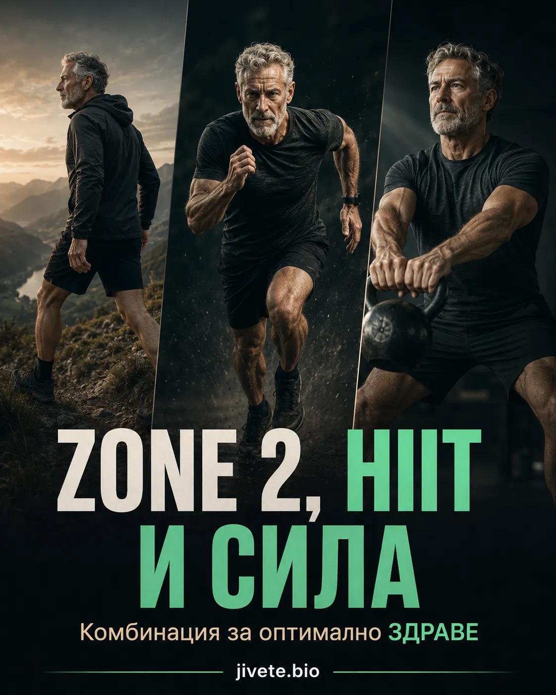 Zone 2, HIIT и сила: как да комбинираме трите за оптимално здраве