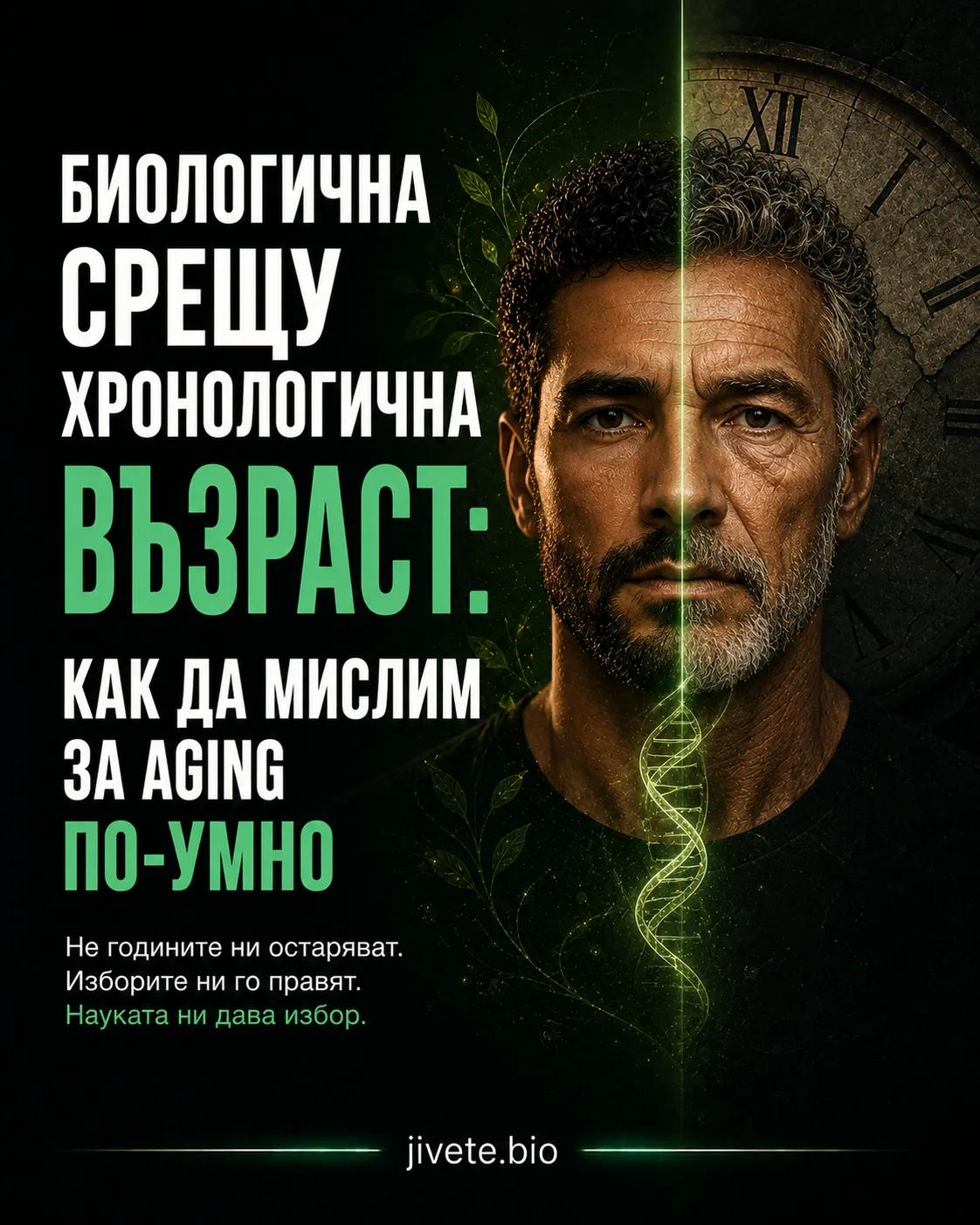 Биологична срещу хронологична възраст: как да мислим за остарявянето по-умно