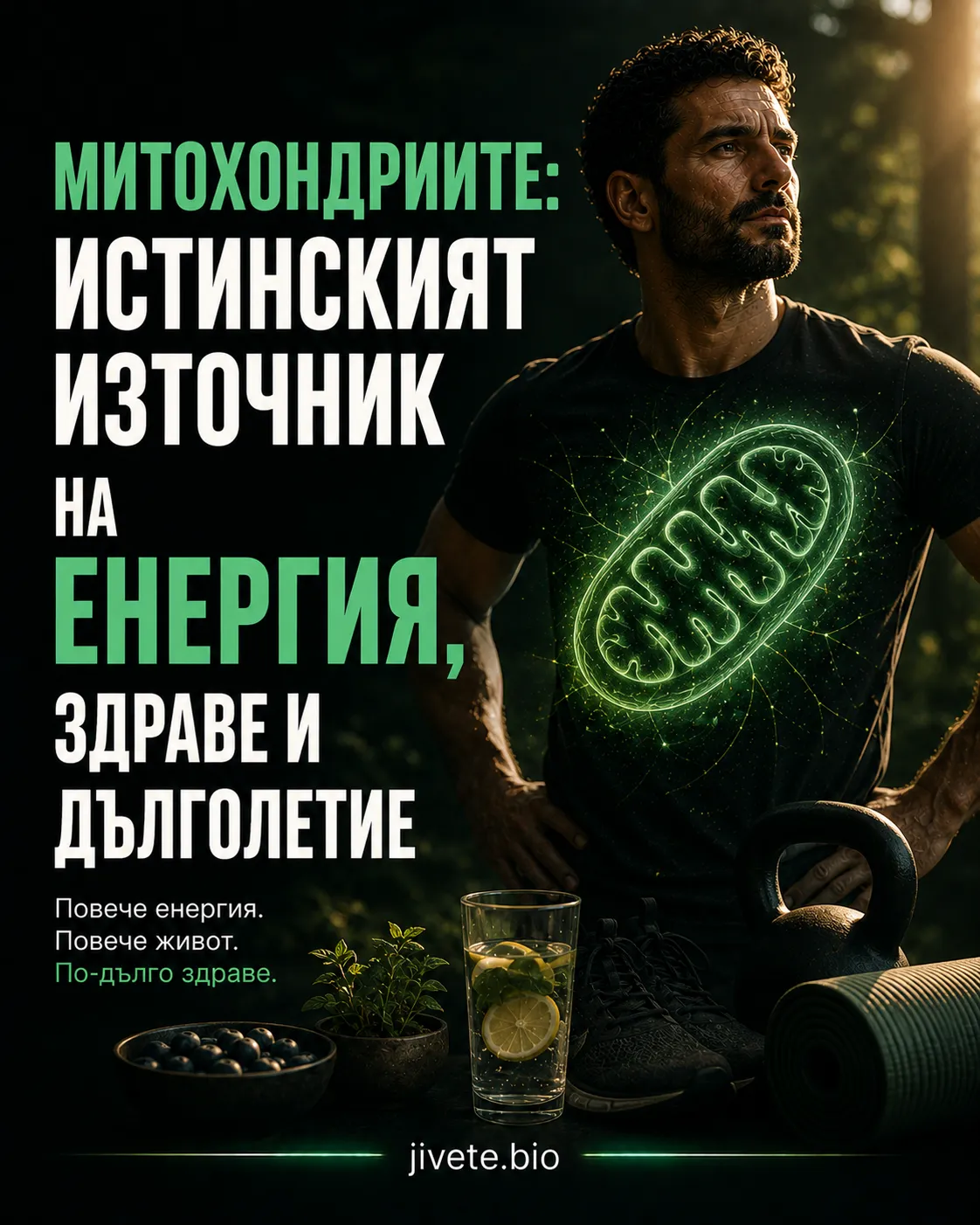 Митохондриите: истинският източник на енергия, здраве и дълголетие