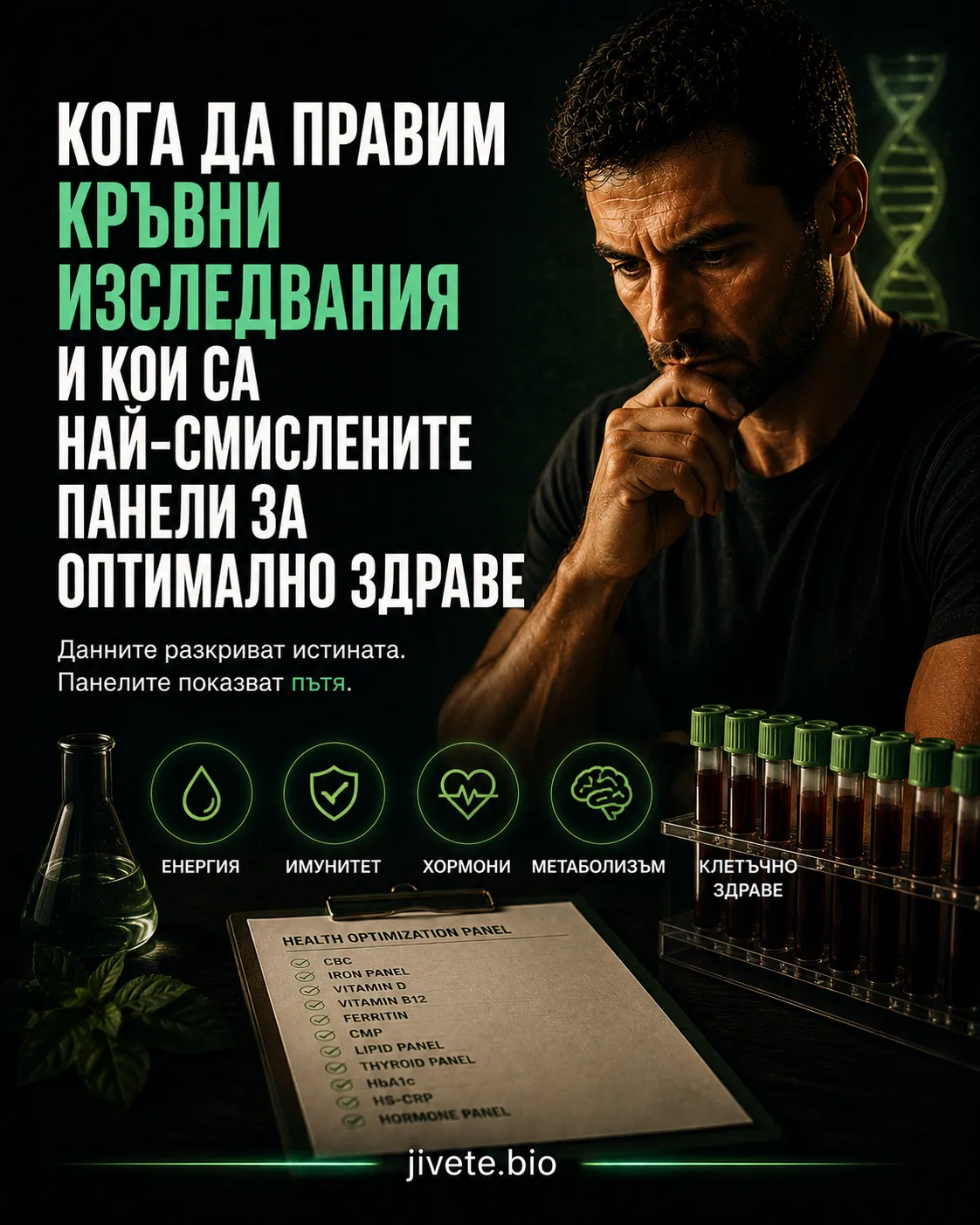 Кога да правим кръвни изследвания и кои са най-смислените панели за оптимално здраве