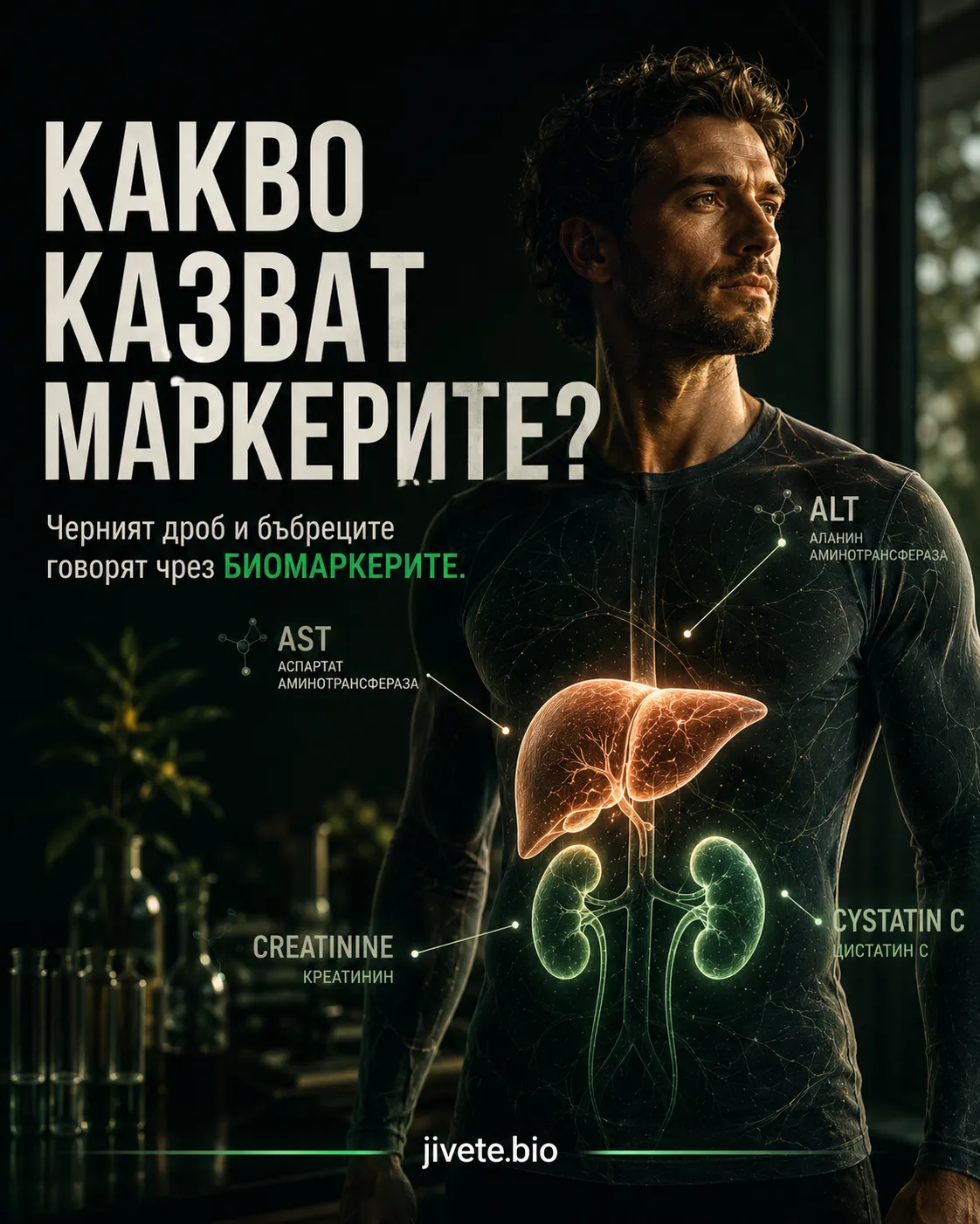 Какво казват маркерите: ALT, AST, креатинин и цистатин C