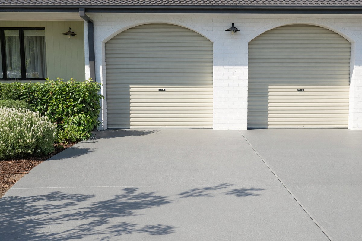 Sioux Falls Concrete builds and installs driveways.