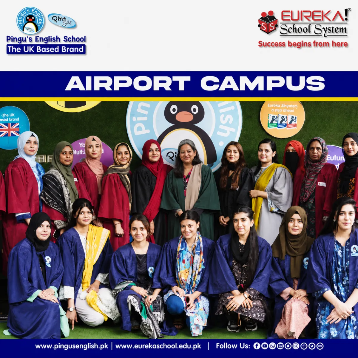 Faculty Pingu's English School and Eureka School System Airport Campus