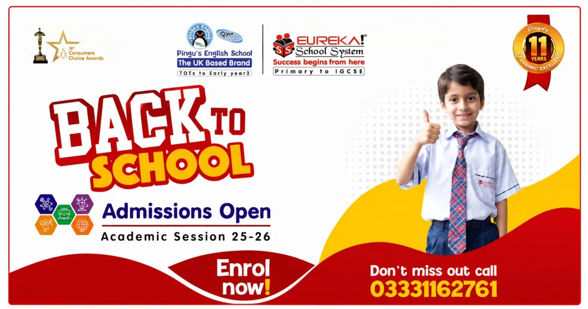 Back to School 2025 | Admissions Open | Eureka School System