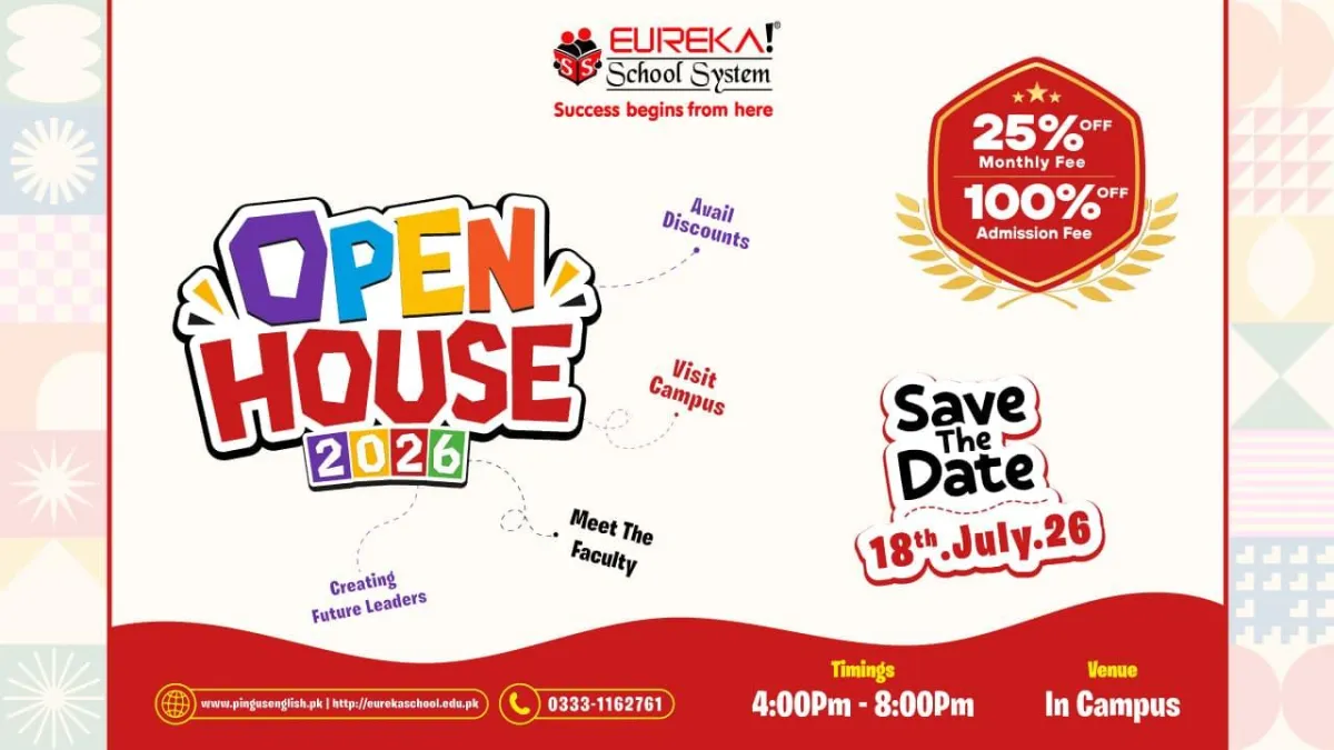 Pingu's English School & Eureka School System  Open House 2026