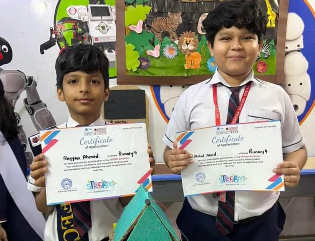 Stream Exhibition Event Paticipation Certificate Ceremony | Eureka School System| DHA Campus