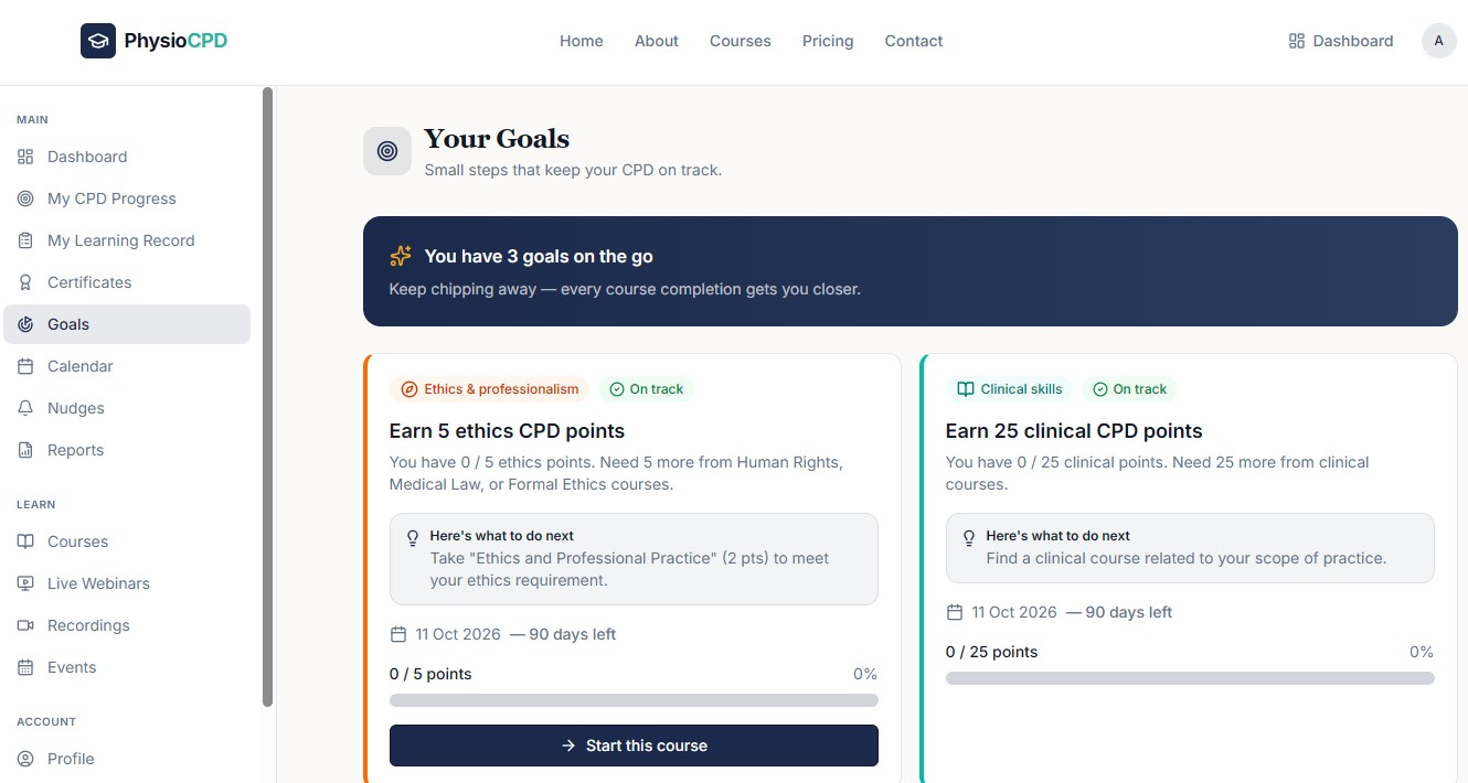 Preview of the intended platform experience