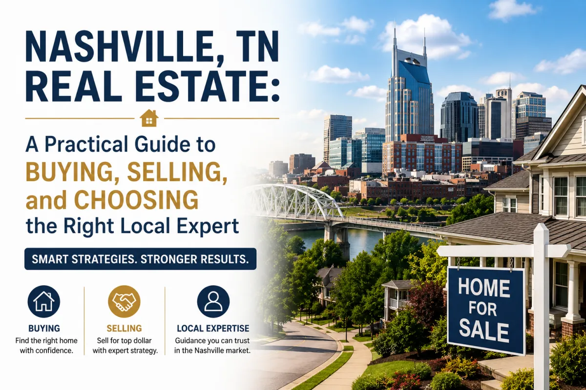 Nashville TN real estate guide for home buyers and sellers