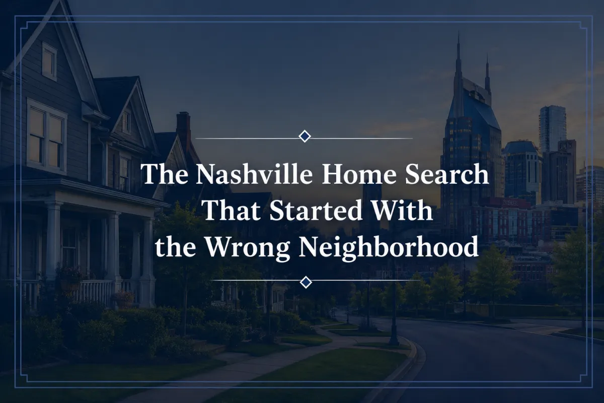 Nashville home search that started with the wrong neighborhood