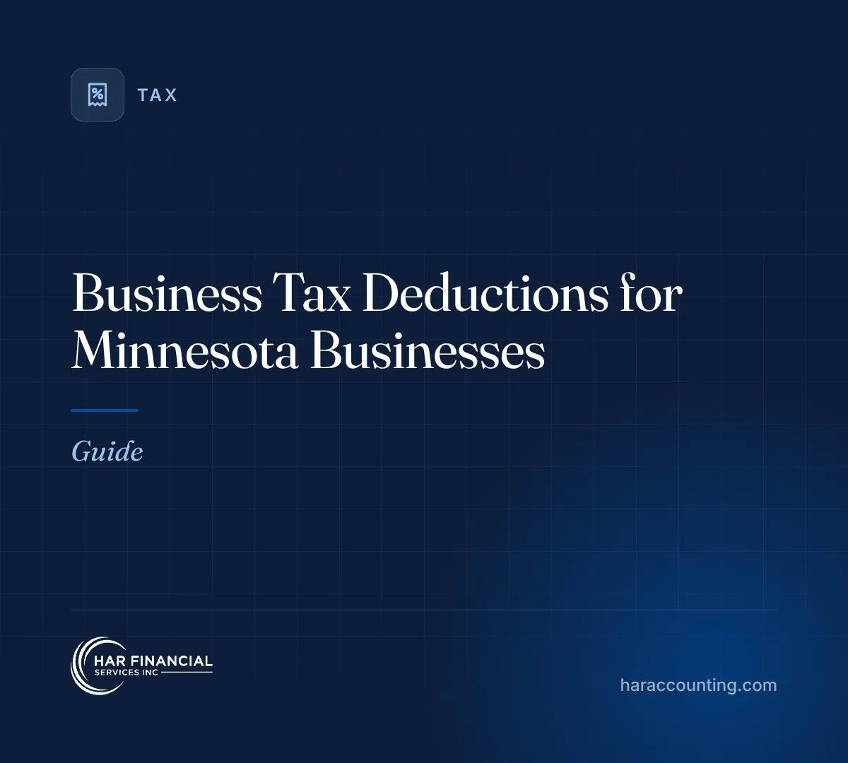 Business Tax Deductions for Minnesota Businesses: Guide