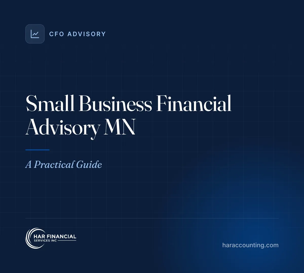 Small Business Financial Advisory MN: A Practical Guide