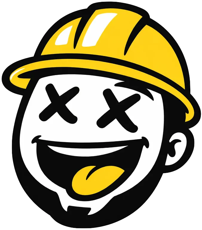The website dude branding mascot